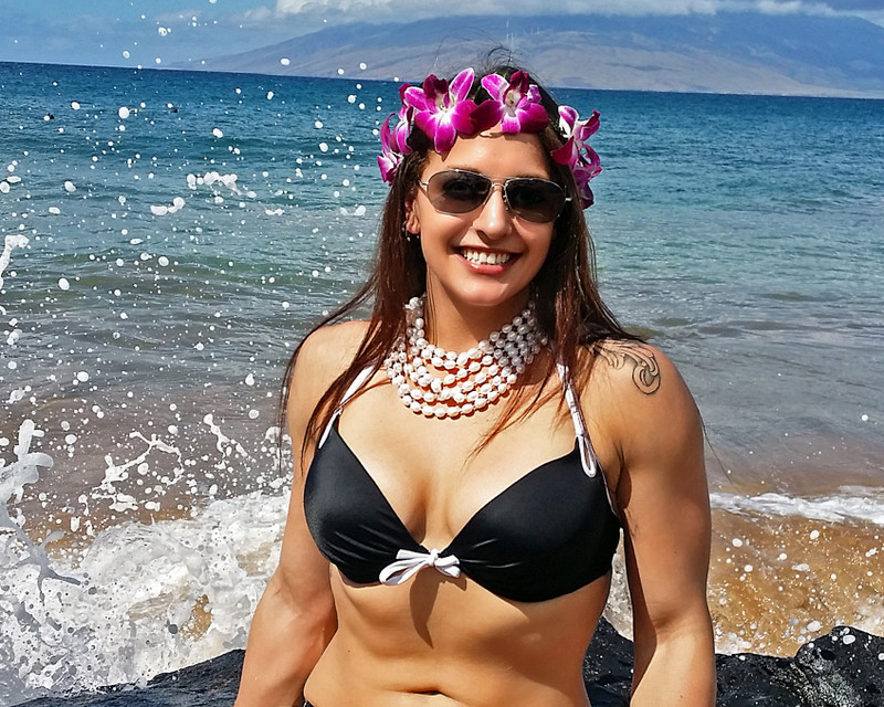 White Lingerie Pearl Necklace